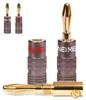 4x Bananenstecker NEXMEX 24K vergoldet High End Stecker Produktbild-Vorschau 1