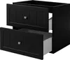 Rodan | Waschbeckenunterschrank - Schwarz - 120 cm - 4 Produktbild-Vorschau 6