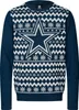 NFL Dallas Cowboys Ugly Sweater Big Logo 2-Color Christmas Produktbild-Vorschau 3