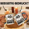 40er Geburtstag Frauen Geschenk Tasse 40 Ab Jetzt Gehts Produktbild-Vorschau 2