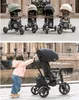 Qplay Comfo Max 6 In 1 Passeggino a Tre Ruote Beige Beige Anteprima dell’immagine prodotto 3