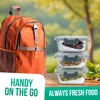 Avalo Glas Frischhaltedosen met Deckel - Meal Prep Trays - Produktbild-Vorschau 13