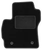 Velours bestuurdersmat voor Mazda 5 I 2005-2010 – zwart, op Productafbeelding-voorbeeld 1
