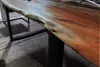 Esszimmertisch 140x80 cm Quinn, echte Baumkante, Produktbild-Vorschau 5