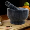 Montessa Mörser mit Stößel aus massivem Granit, ideal zum Produktbild-Vorschau 8