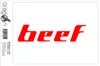 Aufkleber / Autoaufkleber - JDM - Die cut - Beef Decal Auto Produktbild-Vorschau 2