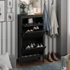 Szafka na buty Vicco Aron Czarny 60 x 115 cm, Model 54256 Podgląd zdjęcia produktu 7