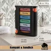BigDean Tablettenbox 7 tage Pillendose mit 4 Einteilungen Produktbild-Vorschau 3
