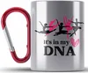 Trendation - Ballett Ballerina Tänzerin Edelstahl Tasse Produktbild-Vorschau 1