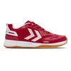 A single red and white athletic shoe is shown from the side against a white background. Produktbild-Vorschau