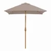 Sekey Rechteckiger Sonnenschirm 200x150 cm Holzoptik, Produktbild-Vorschau 6