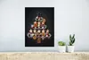 MuchoWow® Poster Weihnachtsbaum aus Kuchen 30x40 cm - Produktbild-Vorschau 5