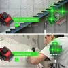 Laserová vodováha 4D - 16lineový křížový laser - Náhled obrázku produktu 7