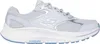 Skechers Sneakers 128606-WSL in White Leather/Silver Trim Náhled obrázku produktu 2