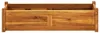 vidaXL Garten-Hochbeet Akazienholz 100x30x25 cm Produktbild-Vorschau 3