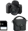 SONY ALPHA ZV-E10 II CZARNY + 16–50 PZ II + torba + karta Podgląd zdjęcia produktu 1