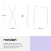 Hylat Baby Babywanne mit Gestell Lila Produktbild-Vorschau 3