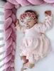 Old Rose - Geflochtene Bettschlange Bettumrandung für Produktbild-Vorschau 7