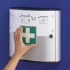 DURABLE Armoire à pharmacie FIRST AID BOX M (vide), Argent, Voir les images du produit 6