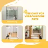 PawHut Trappenhek, afschermingshek zonder boren, 76-88 x 76 Productafbeelding-voorbeeld 8