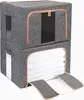 Belle Vous 2er Pack Faltbarer Kleiderschrank Organizer mit Produktbild-Vorschau 1