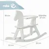 Wooden Rocking Horse - ROBA - Removable Safety Bar - White Productafbeelding-voorbeeld 18