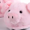 Tier Hausschuhe - Plüsch Schlappen Schwein (hinten offen) - Produktbild-Vorschau 5