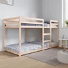 vidaXL Patrová postel bez matrace 90x200 cm z masivního Náhled obrázku produktu 2