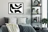 MuchoWow® Gerahmtes Poster Abstrakt - Minimalismus - Design Produktbild-Vorschau 2