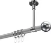 Interdeco Gardinenstange / Vorhangstange Weiß / Chrom, Typ Produktbild-Vorschau 1