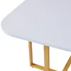 MENZZO Table et chaises scandinaves Oslo Blanc Voir les images du produit 5