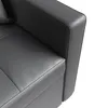 SONNI 140x94x78cm dunkelgraues Doppel-Schlafsofa, Sofa und Produktbild-Vorschau 10