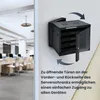 Extralink - szafka wisząca 19" 12U 600x600 AZH Czarna Podgląd zdjęcia produktu 16