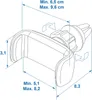 Support universel pour smartphone avec ressort pour grille Voir les images du produit 6