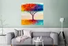 MuchoWow® Poster Gemälde - Ölfarbe - Baum - Regenbogen Produktbild-Vorschau 5