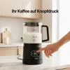 Olvy Elektrischer Milchaufschäumer aus Glas 4-in-1, 500 W, Produktbild-Vorschau 6