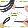 26 Ft(8M) Naturlatexschlauch, 1/4"(6mm) ID x 3/8"(9mm) OD Produktbild-Vorschau 2