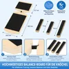 Balance Board Holz Fußtrainer Knöchel Trainer Rutschfest Produktbild-Vorschau 5