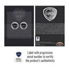 Nálepka Lancia 3D Official Logo Black, 21 mm, 2 kusy Náhľad obrázku produktu 5