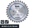 kwb 587157 Lama circolare in metallo duro 200 x 16 mm 1 pz Anteprima dell’immagine prodotto 2