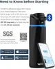 WaterH Boost Smarte Trinkflasche 710ml Schwarz Produktbild-Vorschau 4