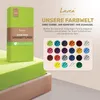 Lavea® 2er Pack Spannbettlaken 140/160x200 cm, Jersey Produktbild-Vorschau 4