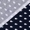 Baumwollstoff Meterware Popeline kleine Wale dunkelblau Produktbild-Vorschau 6