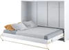 Schrankbett 140 x 200 Horizontal CP-04 Weiß Matt LENART Produktbild-Vorschau 1