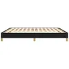 vidaXL Bettgestell ohne Matratze Schwarz 180x200 cm Stoff Produktbild-Vorschau 5