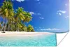 MuchoWow® Poster Strand - Meer - Palme 60x40 cm - Produktbild-Vorschau 1