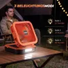 Kehot Solar Campingventilator mit LED Licht, USB-C & Produktbild-Vorschau 3