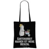 Mr. & Mrs. Panda Shopping Tasche Pinguin Gartenarbeit - Produktbild-Vorschau 3