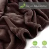 heimtexland ® Kuscheldecke SUPER SOFT Wohndecke Uni Flanell Produktbild-Vorschau 3