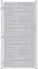 vidaXL Cancello da giardino, 85 x 196 cm, acciaio Anteprima dell’immagine prodotto 1